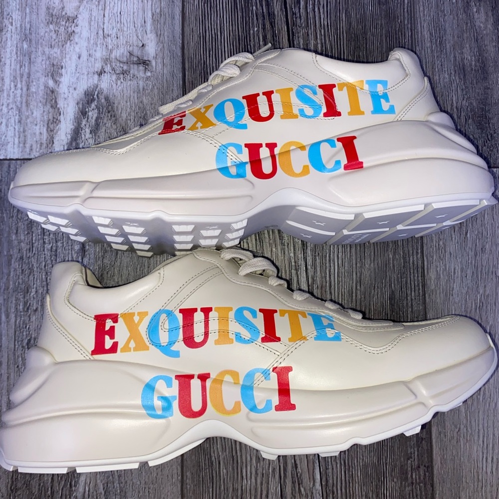 GUCCI EXQUISITE RHYTON SNEAKERS